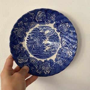 Wood & Sons England Set of 2 Woodsware “Enoch Wood’s English Scenery” 7.5in Bowl